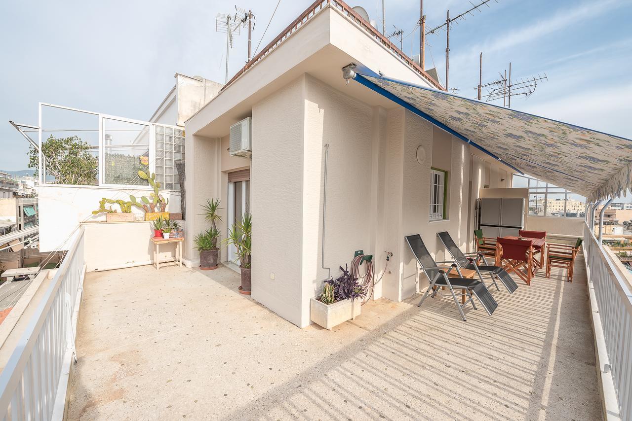 Apartamento Sunny Loft In Koukaki By Cloudkeys Atenas Exterior foto
